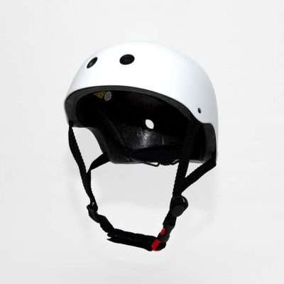Dry Waves White Helmet front