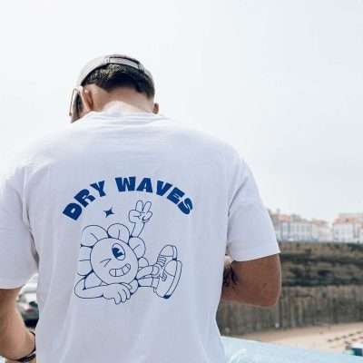 Dry Waves T-shirt back